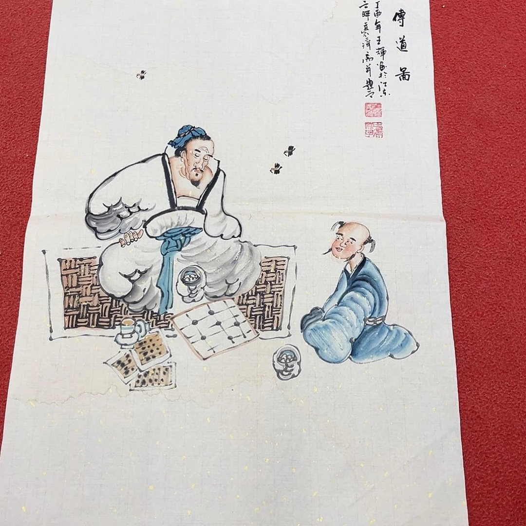 国画手绘国画作品