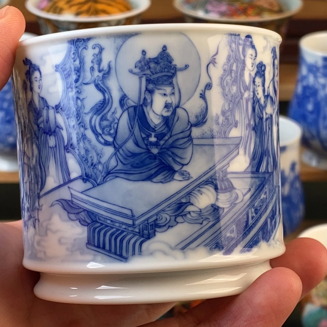 h***u手工手绘天官出巡图