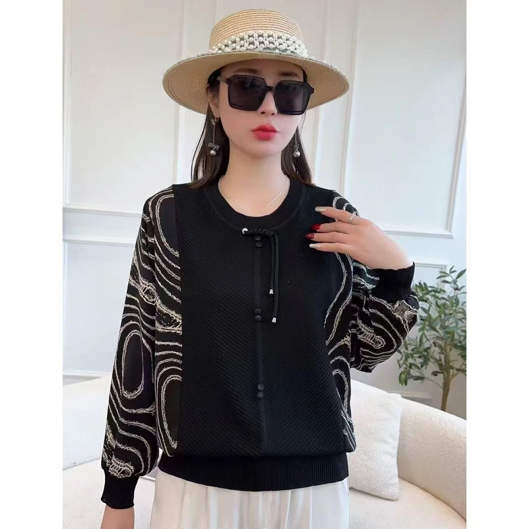 欧2206国风链条女士上衣