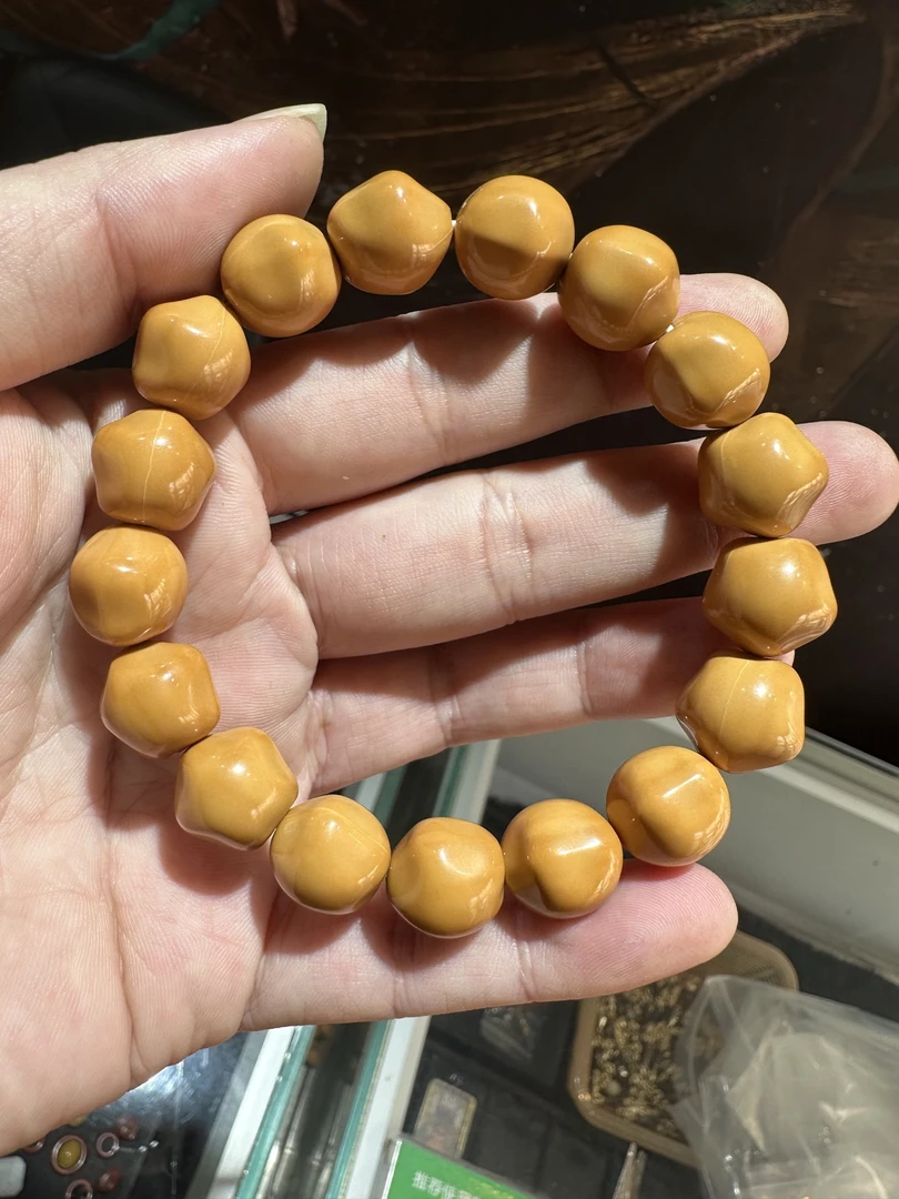 龙炎料-五角星猴头雕刻手串猴头光珠猴头老型猴头单籽直切高档
