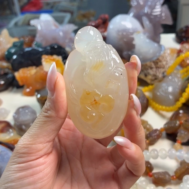 未镶嵌吊坠(不含链)玛瑙/玉髓