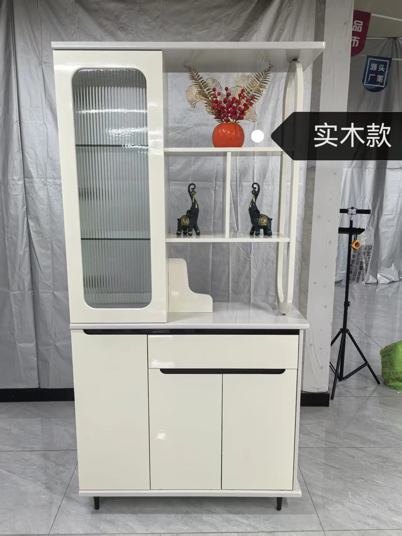 1米  实木烤漆轻奢玄关柜北欧新中式储物柜