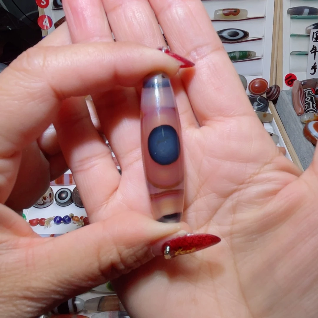 玛瑙/玉髓颈饰未镶嵌心**旧