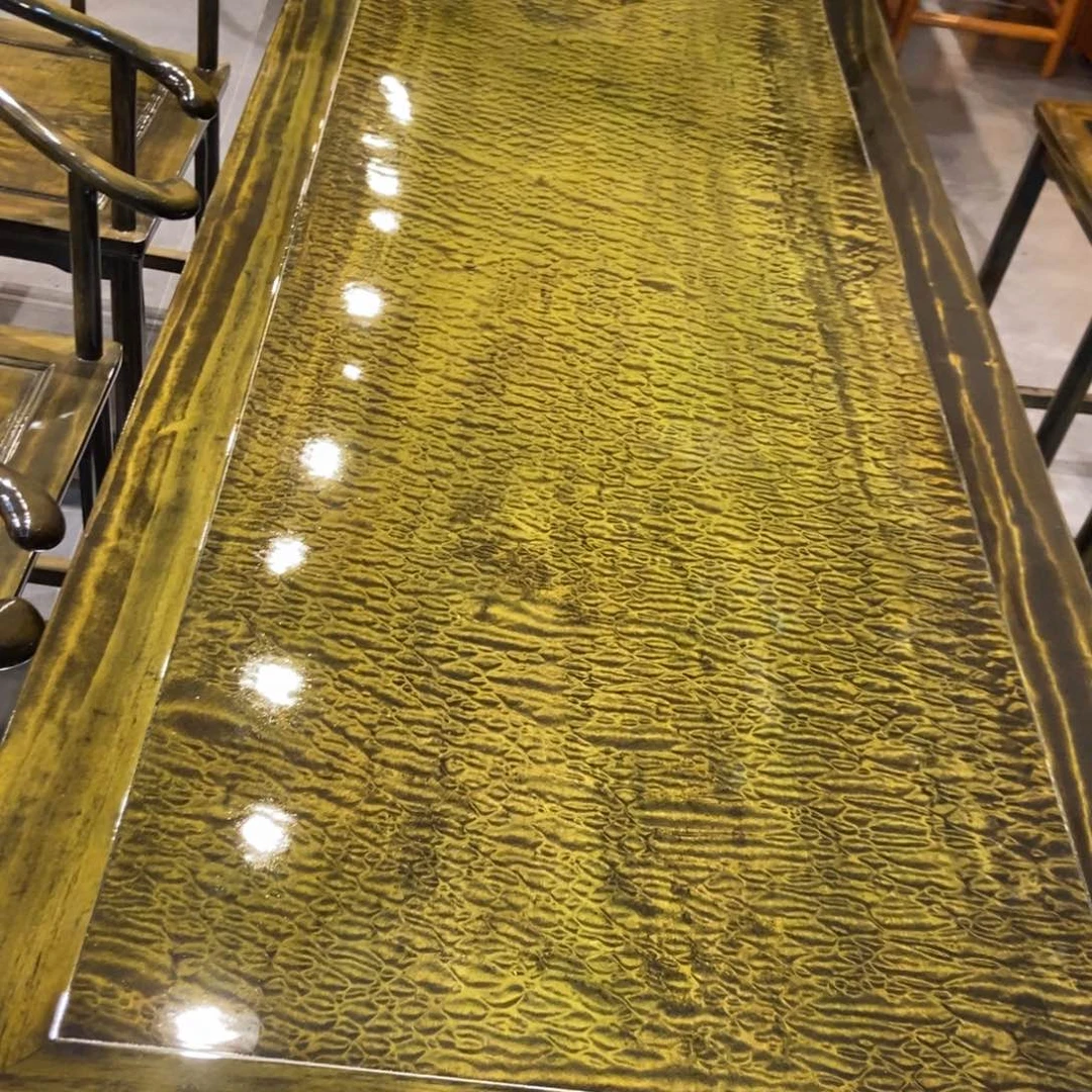 楠木干泡茶桌八件套2.16米