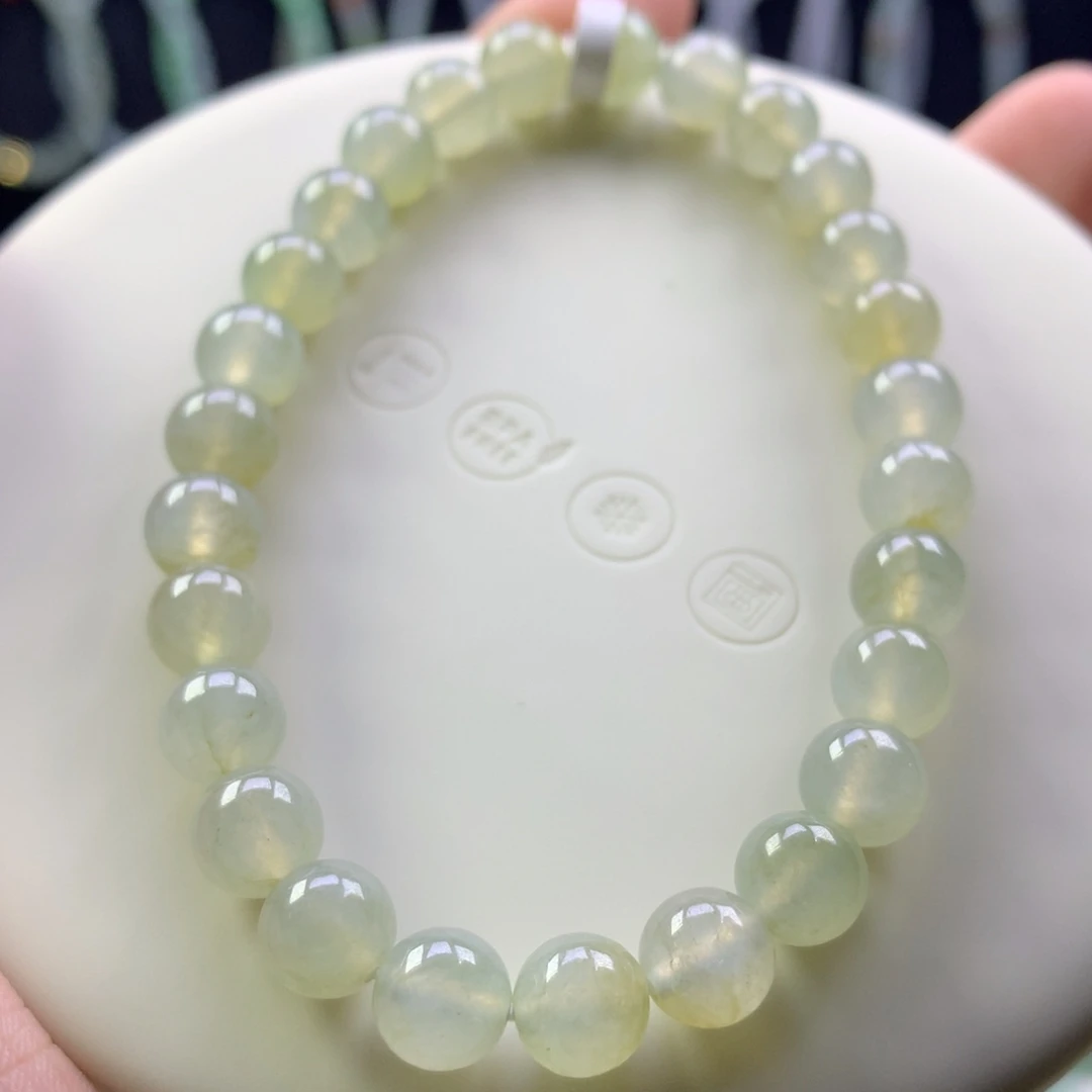 未镶嵌手串翡翠卡7