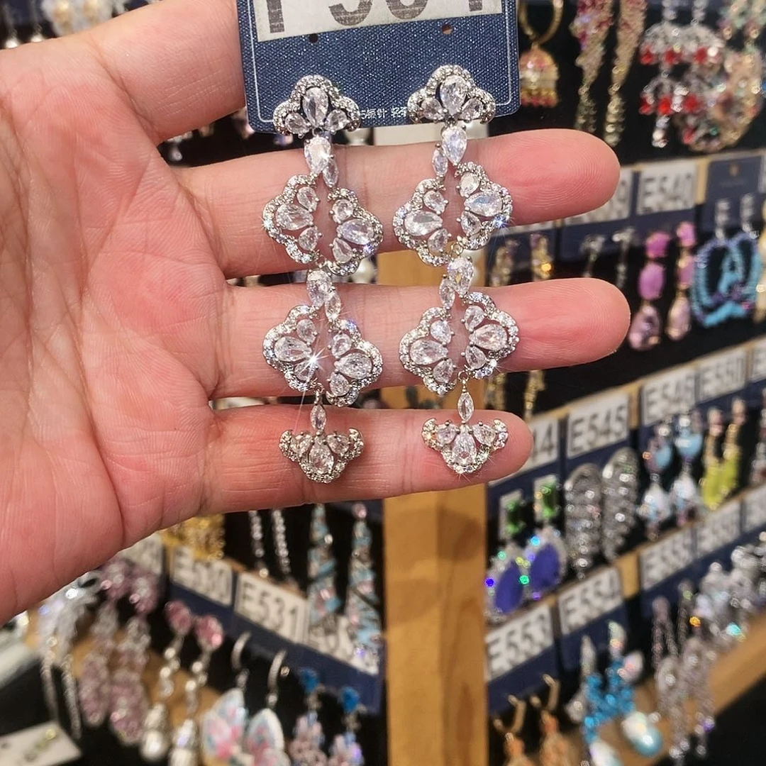 【闪购商品】纯铜925银锆石