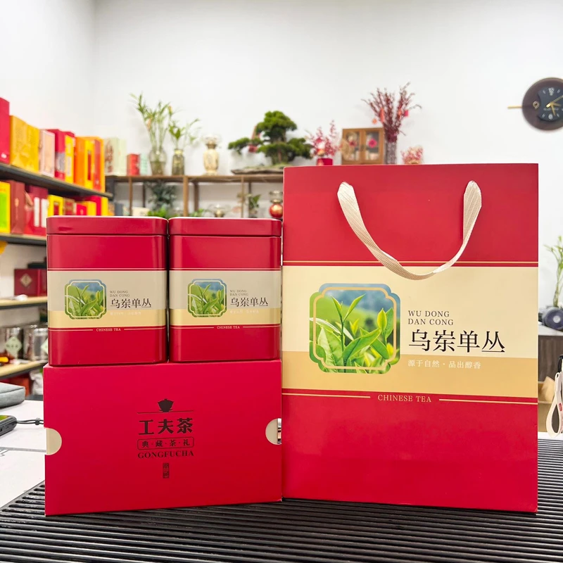 潮州乌岽单枞 中轻火浓香乌岽单枞茶叶礼罐500克