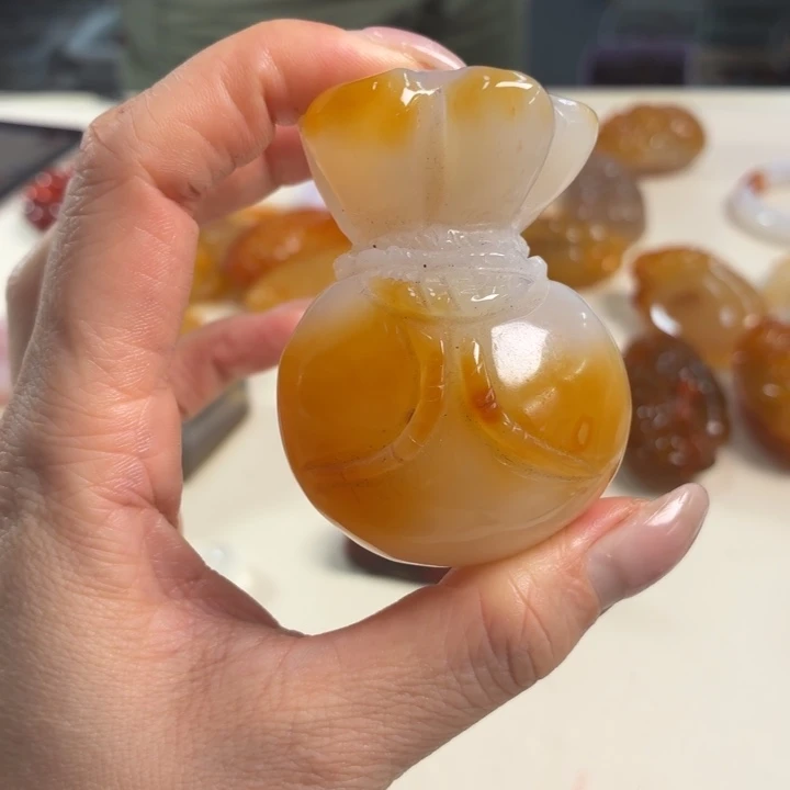 玛瑙/玉髓吊坠(不含链)未镶嵌