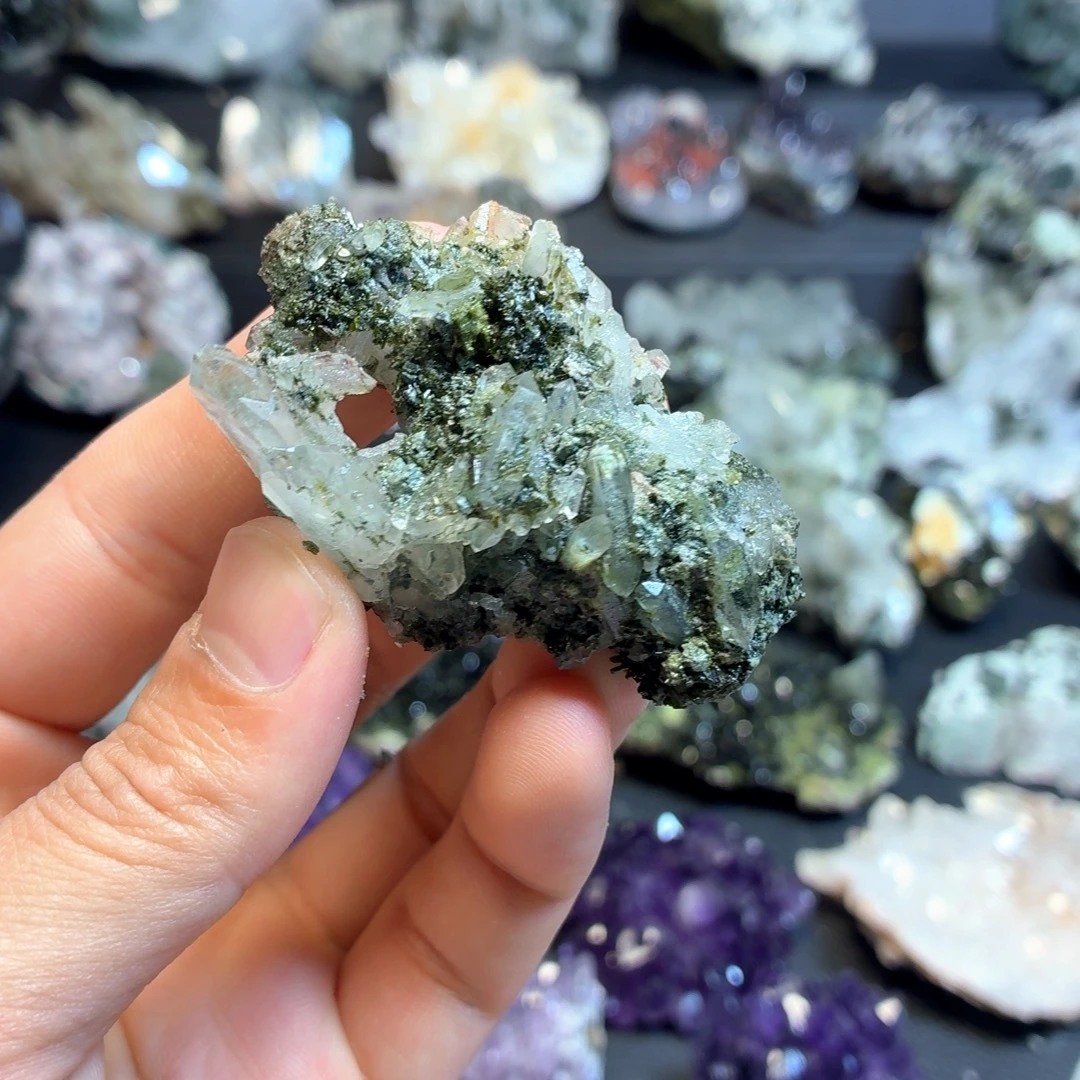 有机玻璃绝美绿帘