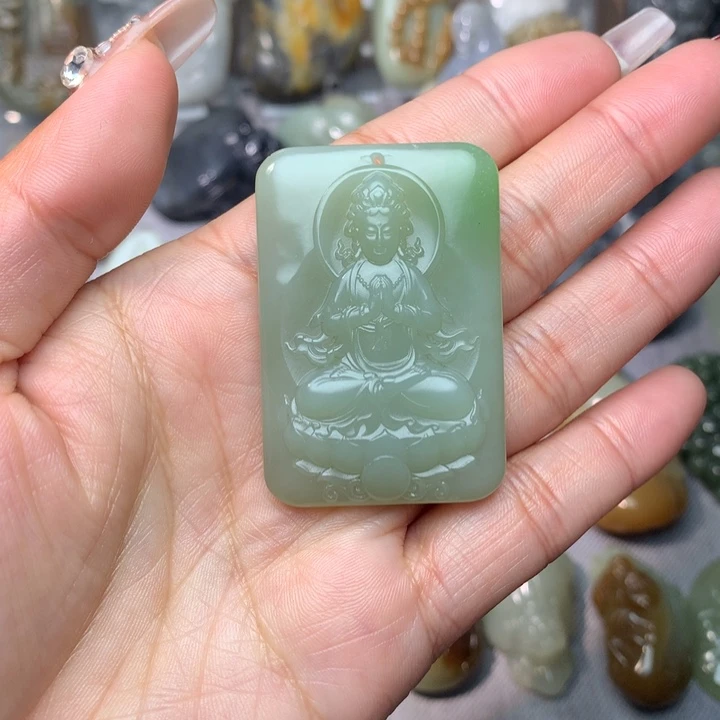 和田玉挂件未镶嵌