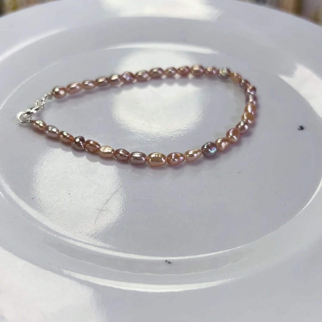 手绳钛钢淡水珍珠