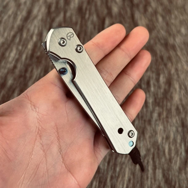 克里斯夫系列Tc4钛合金柄S90V粉末钢手工锻刀