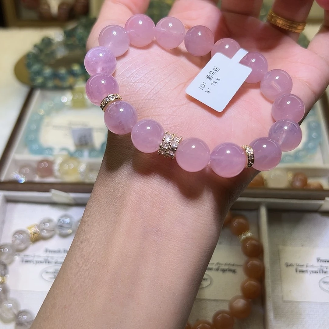 水晶手链未镶嵌6*13-首单9折 48小时鉴赏