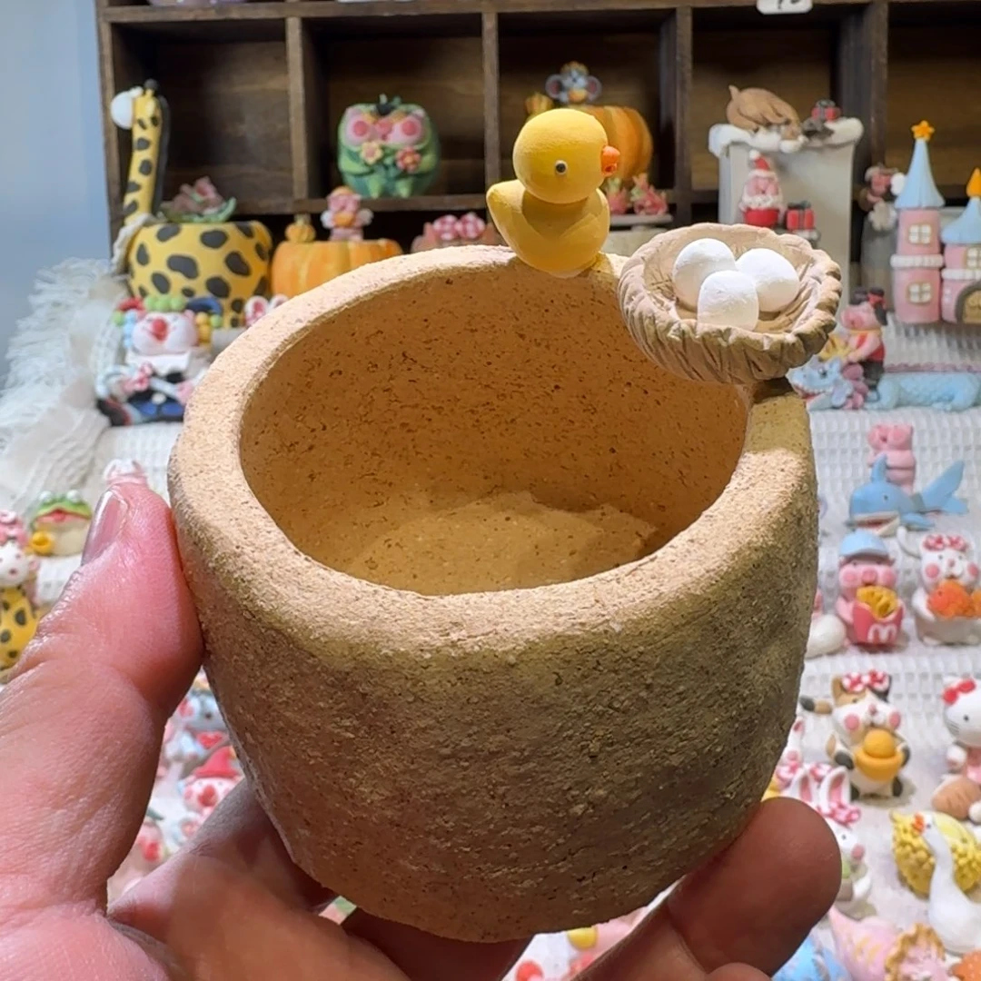 厂家直销手工花盆摆件