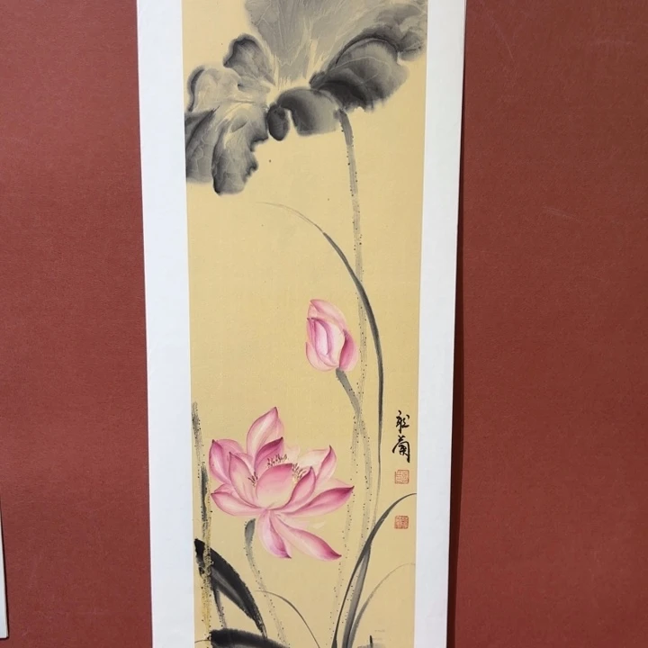 国画听兰老师花鸟