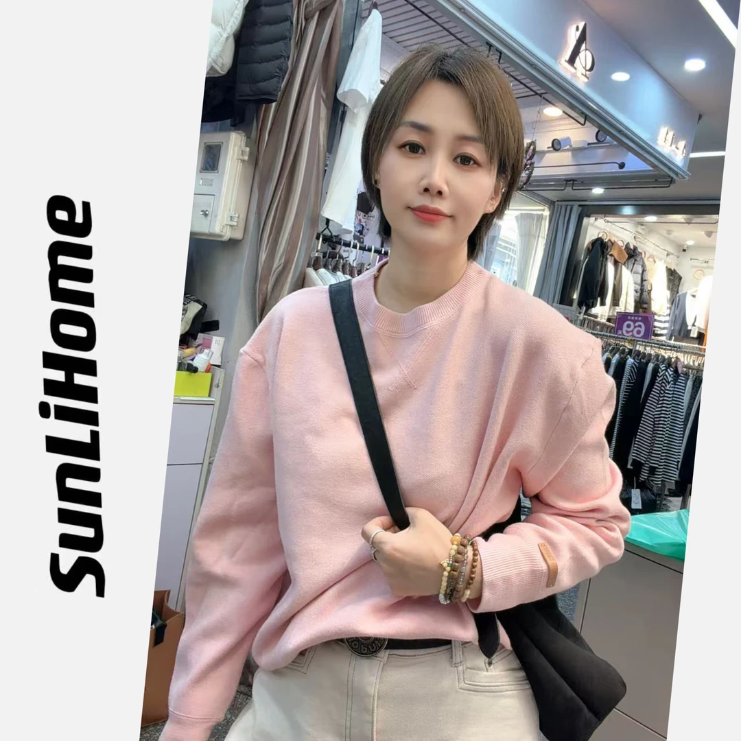 SL-【净版圆领毛衣】12598＃高货休闲毛衣