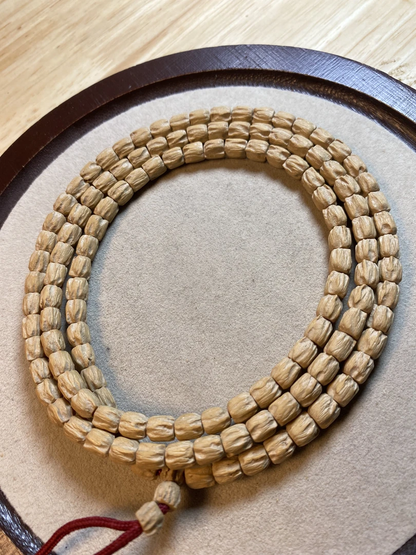 定制系列毕业级热振高桩大长腿极顺纹奶油皮玉华料挂脖长串百香籽