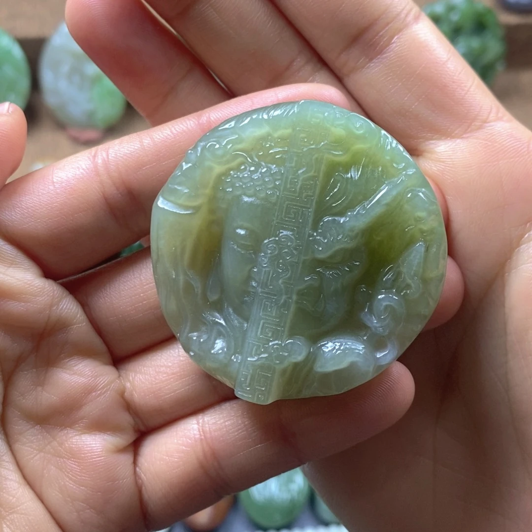 未镶嵌和田玉挂件