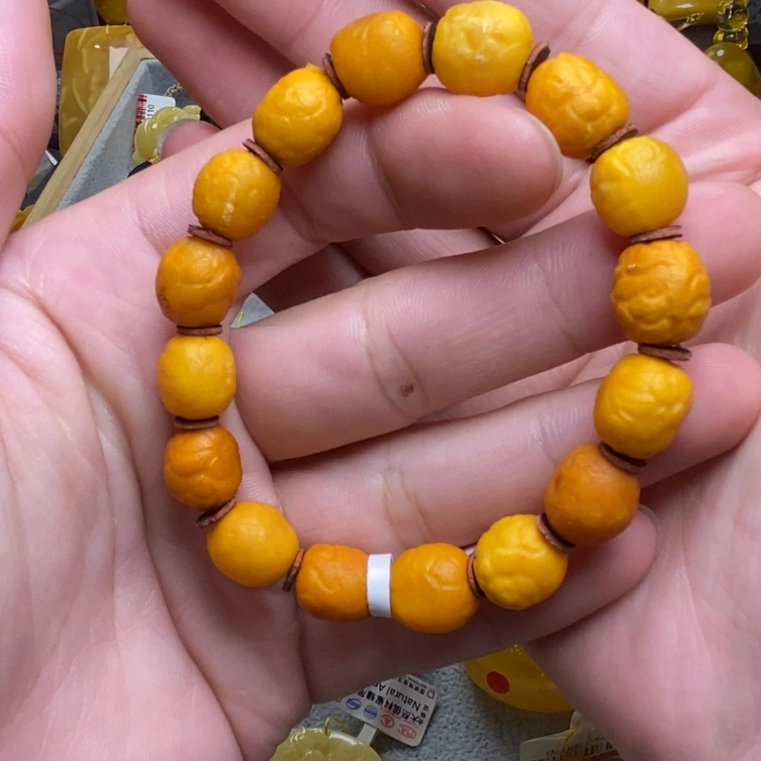 琥珀未镶嵌裸石蜜蜡