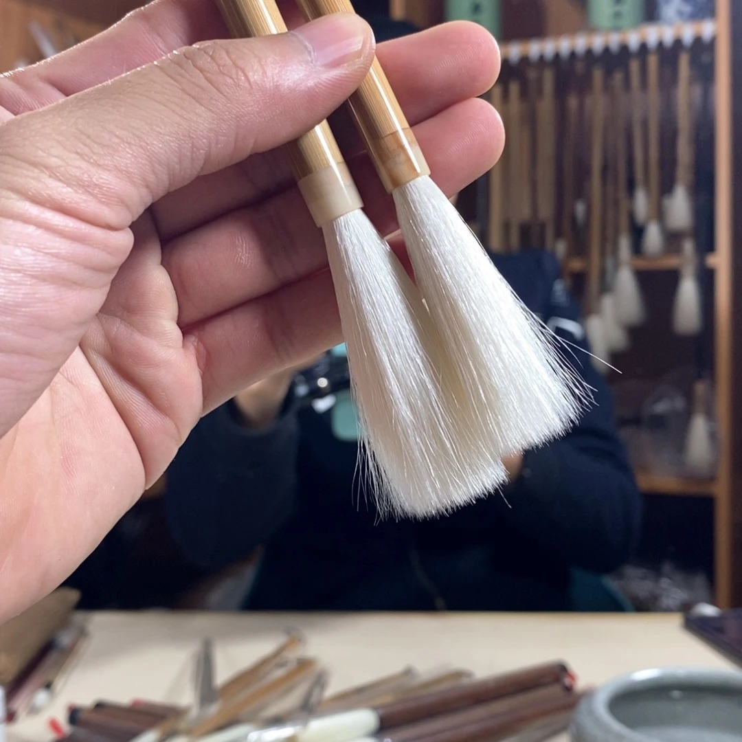 大小两支长峰纯羊毫