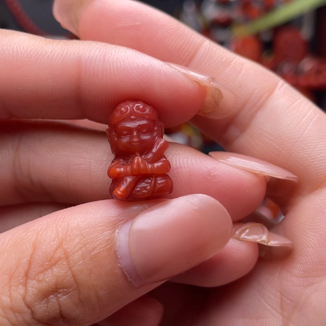 【闪购商品】南红玛瑙悟空未镶嵌汇**彬