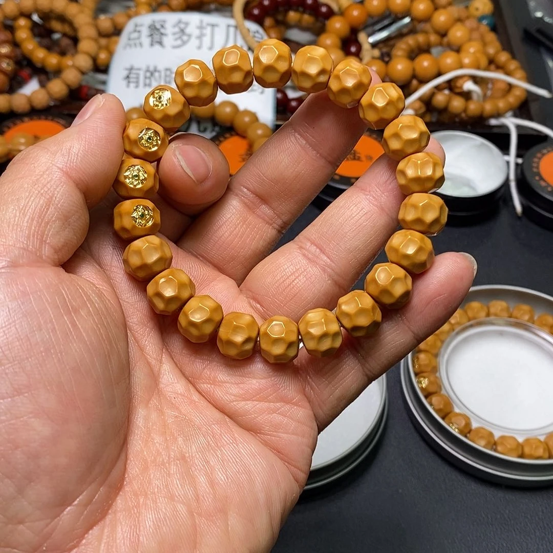 猴头核桃手串全品11左右四标黑金无相21号