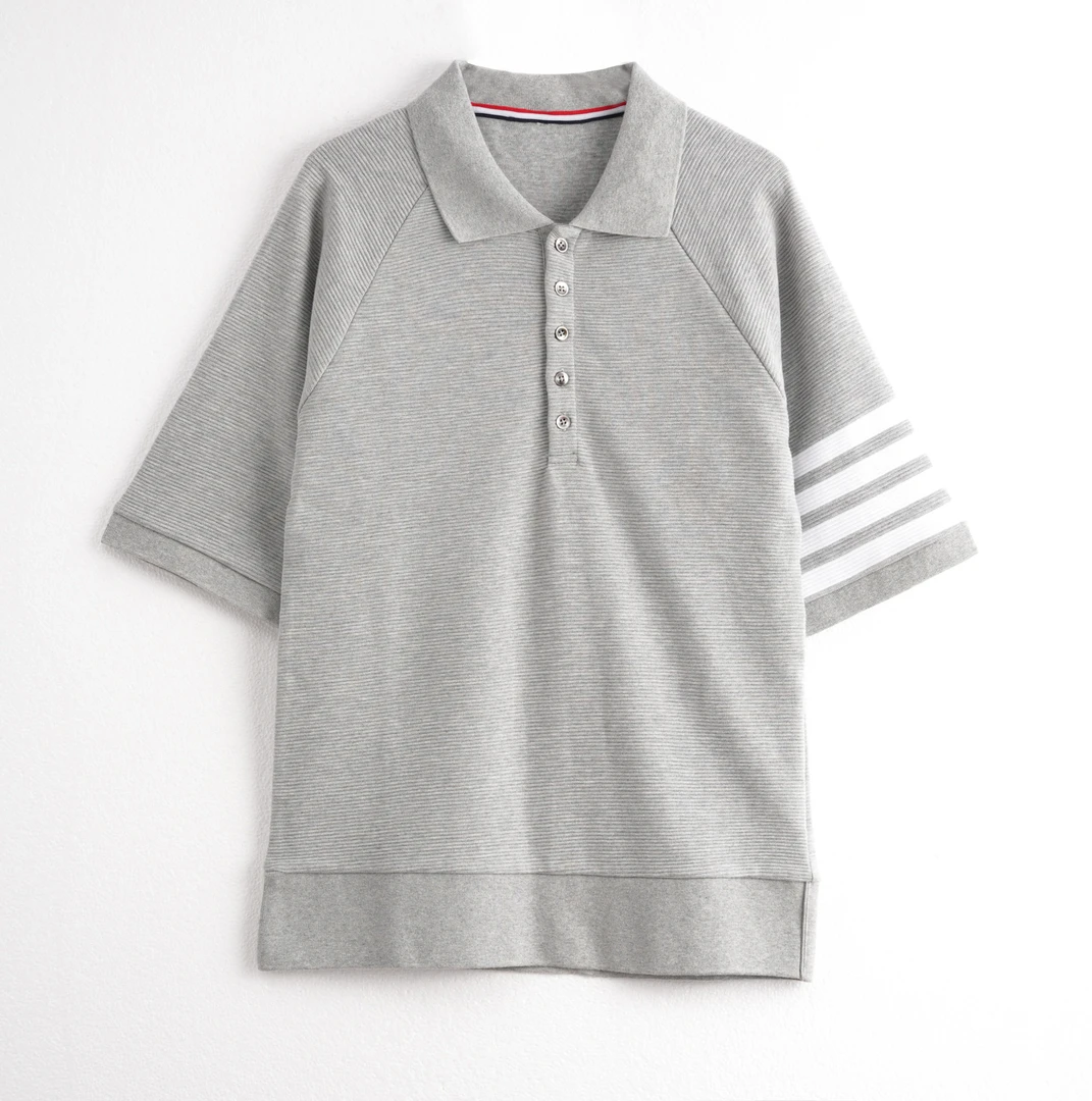 29408-短袖常规修身型简约夏季polo百搭运动免烫经典Polo衫