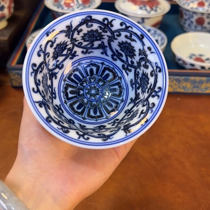 摆件景德镇茶器百宝箱陶瓷