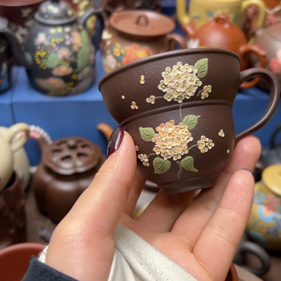 紫砂茶杯紫砂主人杯100cc