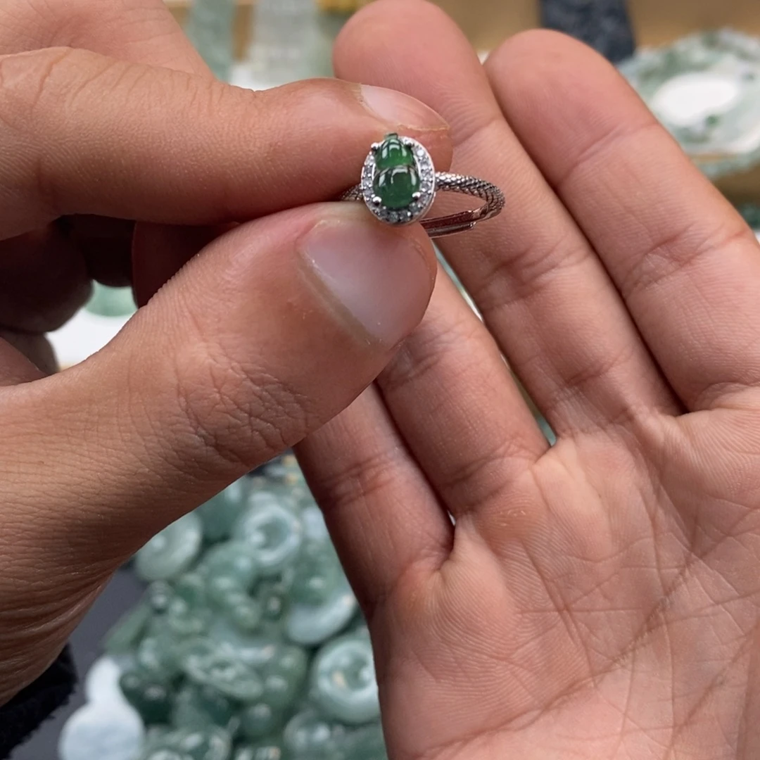 翡翠未镶嵌手链天然a货翡翠43