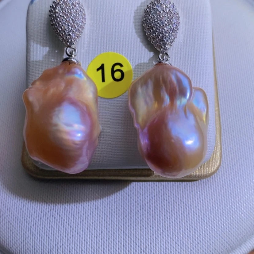 【闪购商品】淡水珍珠天然珍珠（微瑕）合金