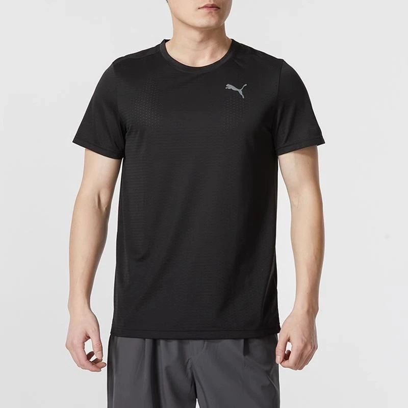 PUMA彪马男透气运动T恤弹力运动休闲上衣快干训练健身2PU52300201