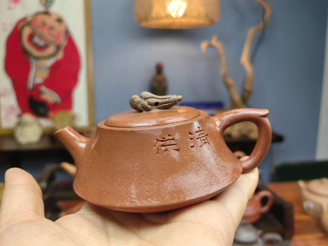 宜兴原矿红降坡小品佛手