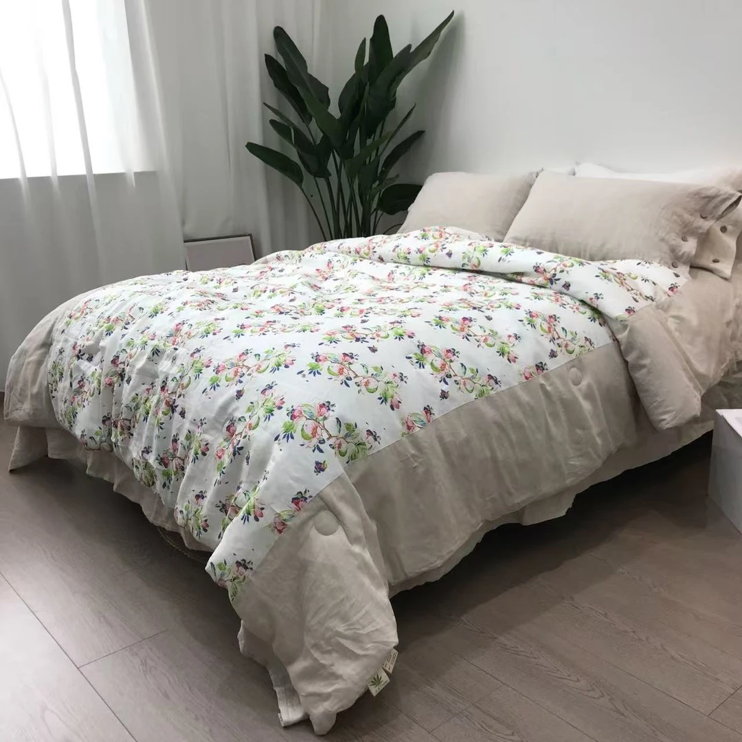 《春色》罗布麻➕汉麻雨露 夏凉被 除菌除螨防潮舒爽 熟睡被