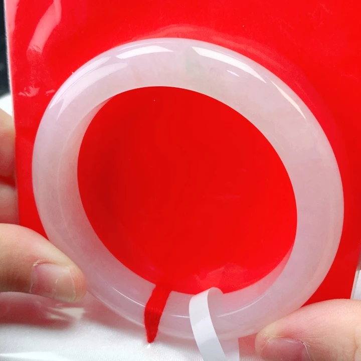 翡翠未镶嵌手镯51圈