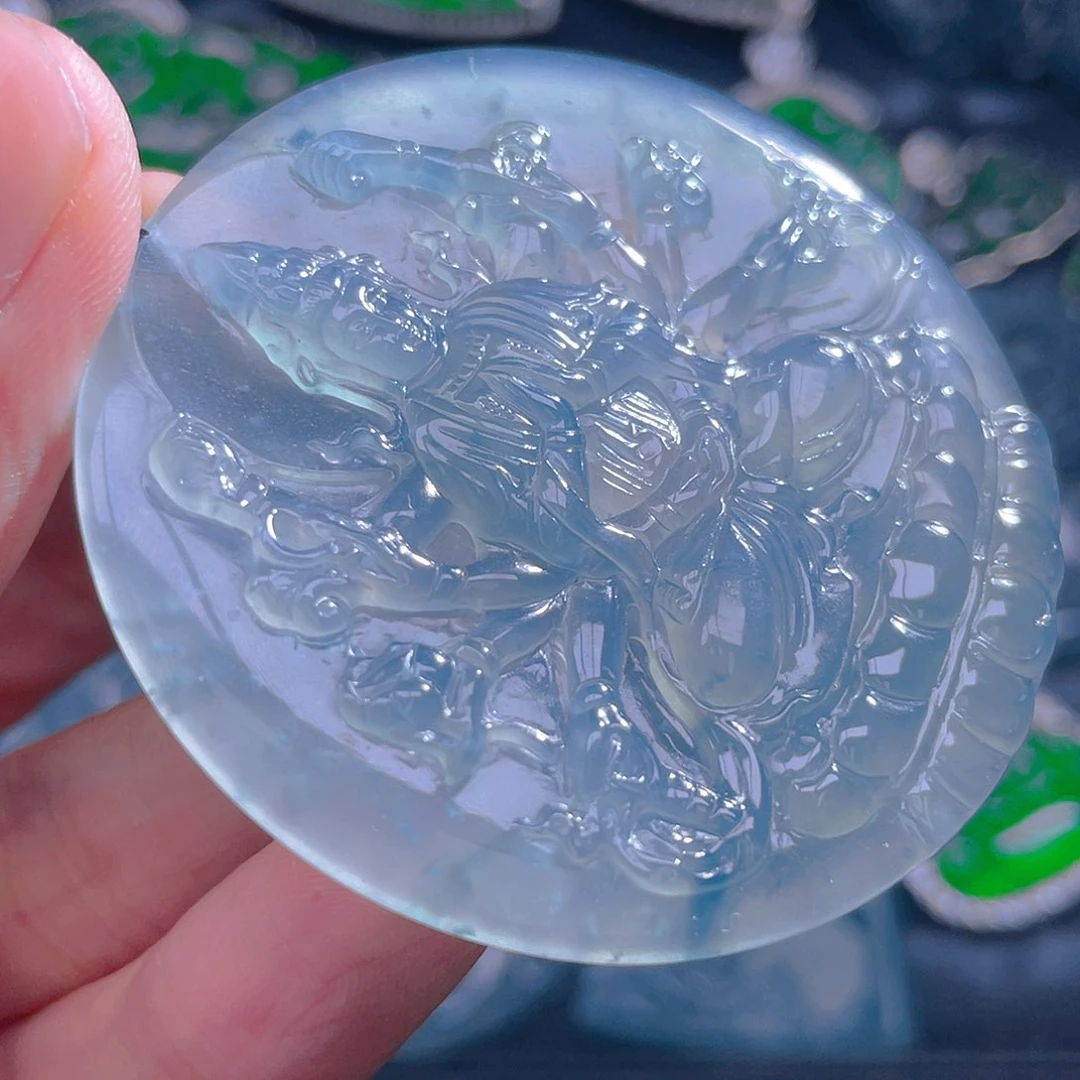 颈饰未镶嵌翡翠翡翠