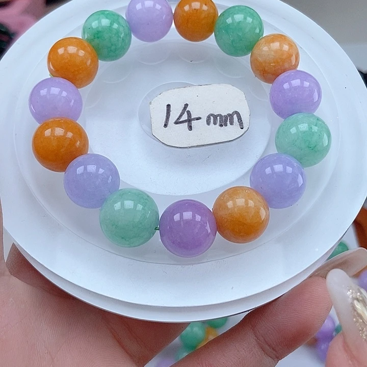 翡翠手链未镶嵌手链