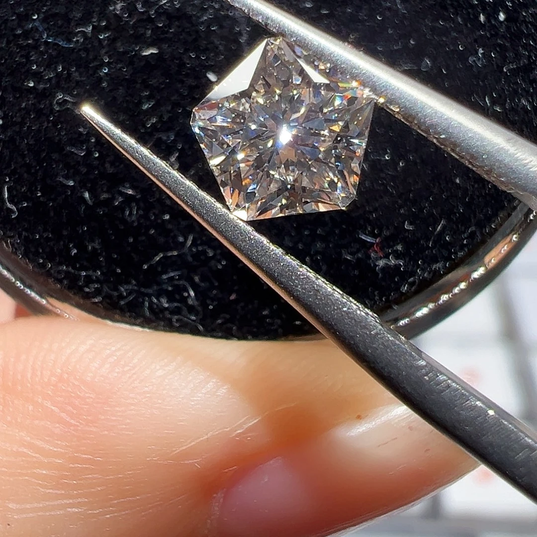 合成钻石裸石海星1.03ct白钻异形