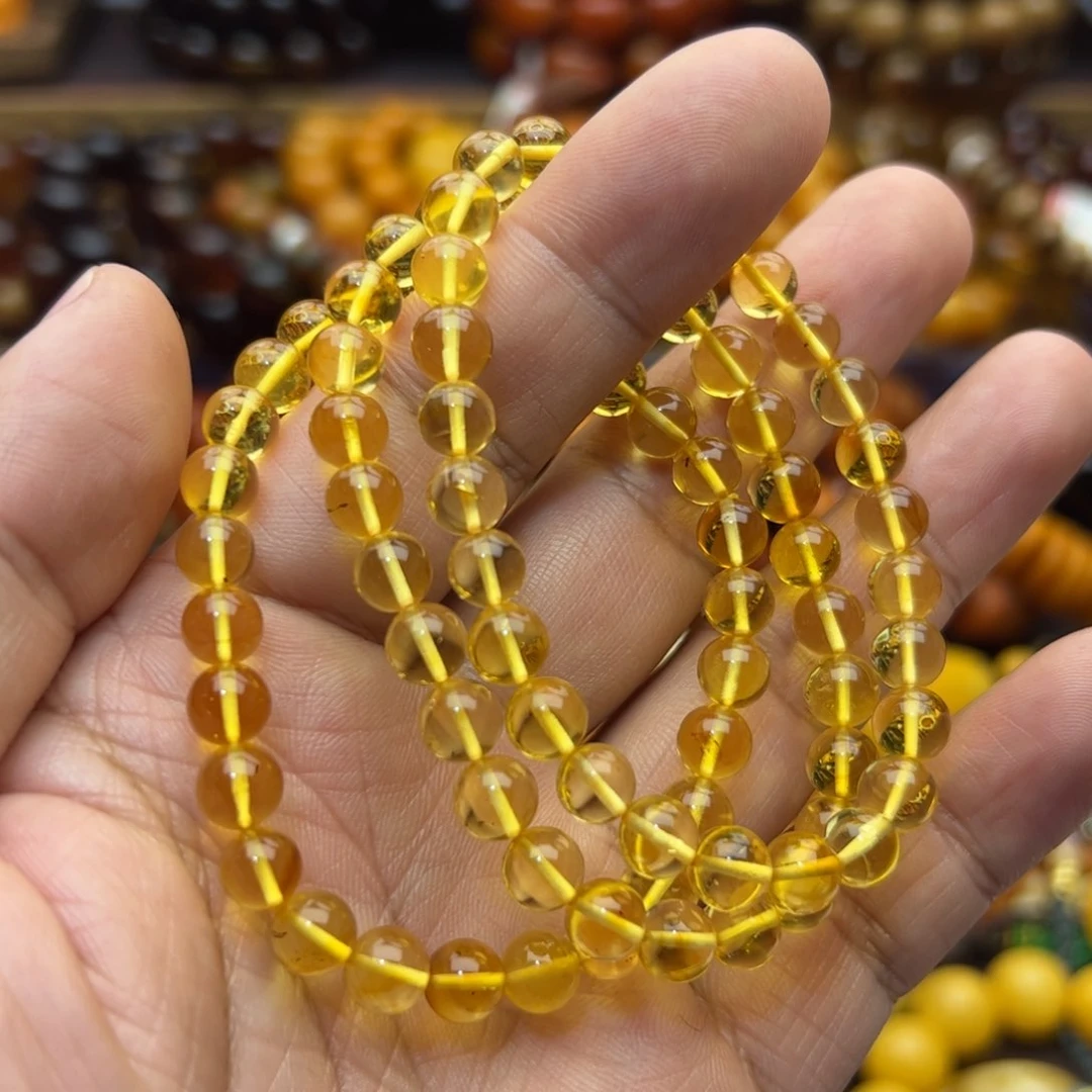 琥珀珠宝奇石未镶嵌多样性发其发其一