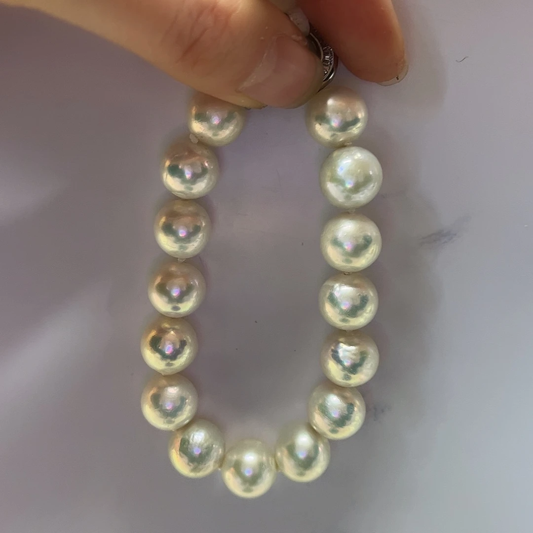 手绳淡水珍珠银S925镶嵌