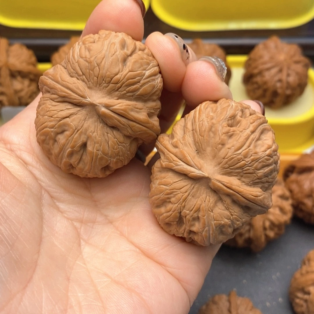 文玩核桃把件43尺平谷元宝