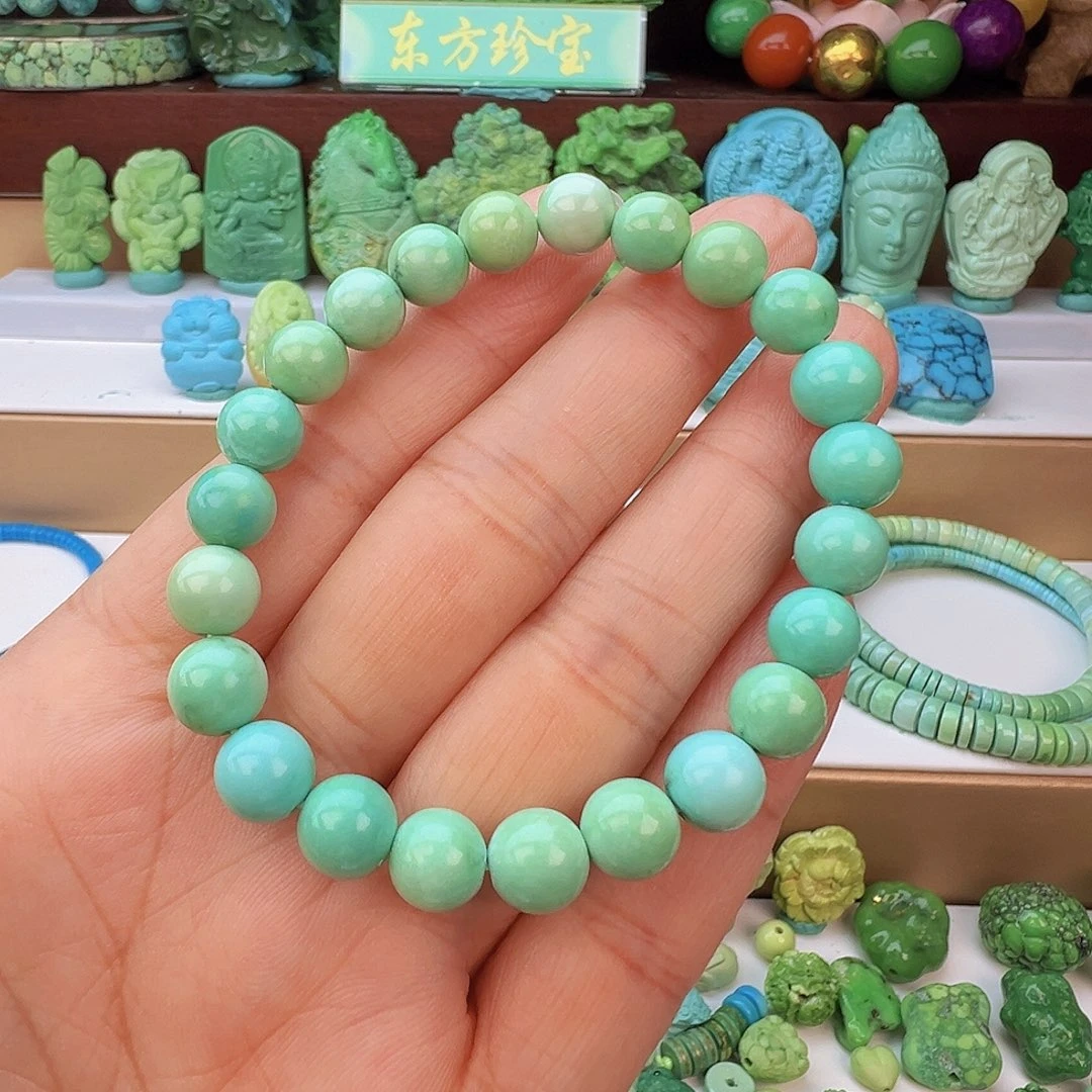 未镶嵌绿松石项链