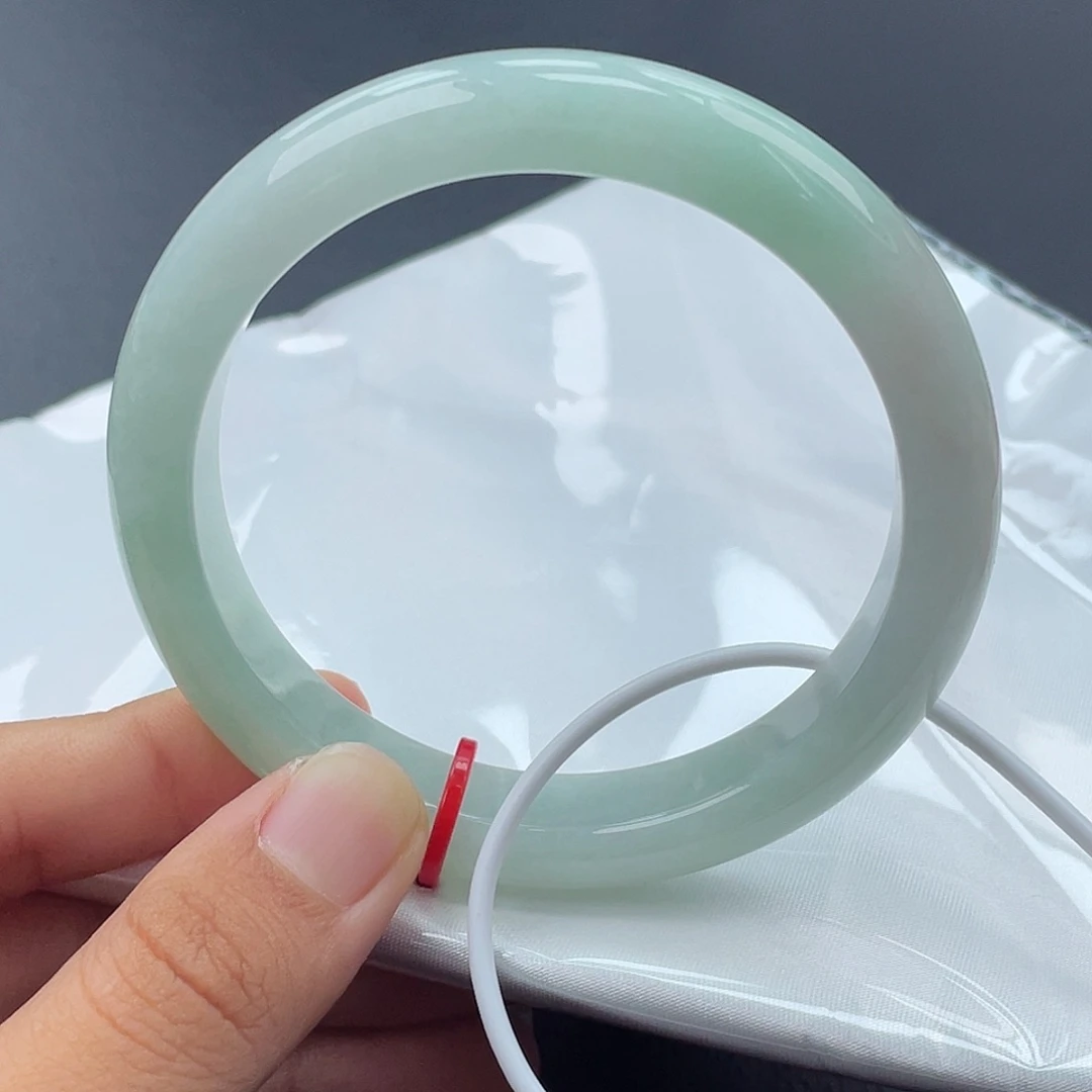 翡翠手镯未镶嵌5960正圈