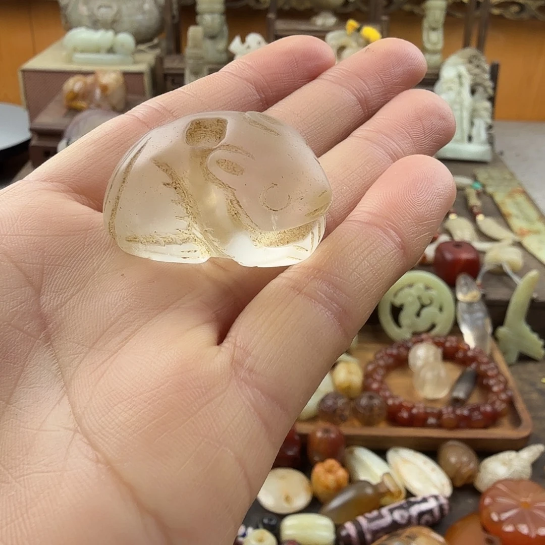 水晶吊坠(不含链)未镶嵌