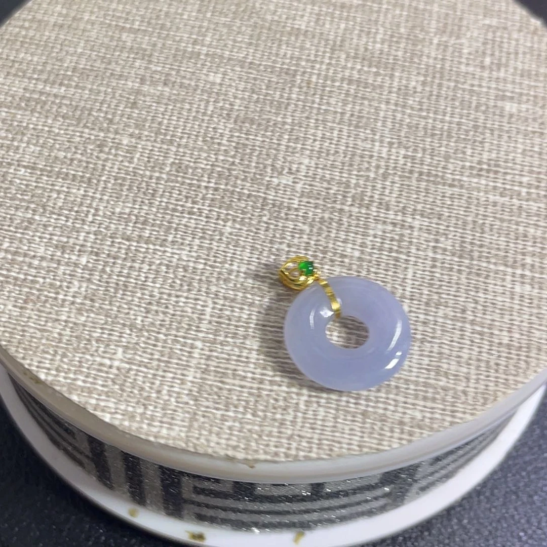 定制翡翠未镶嵌甜甜圈