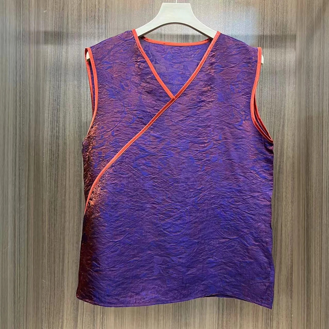 【香云阁】2025夏季新款时尚百搭背心