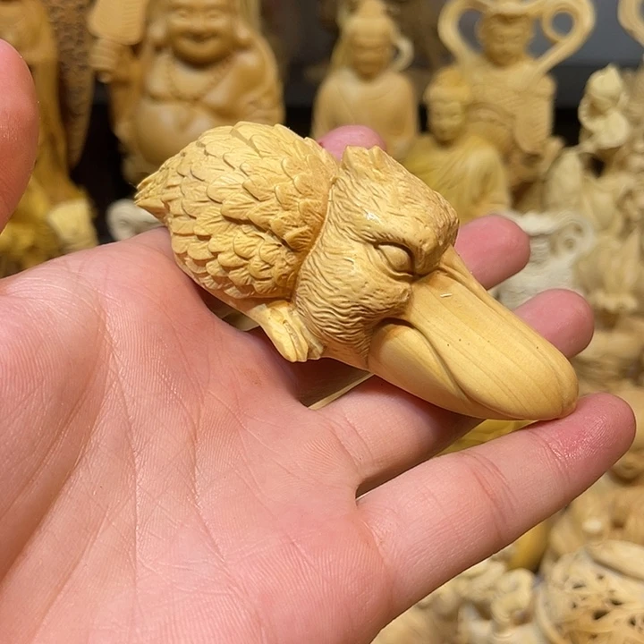 黄杨木黄杨木大嘴鸟