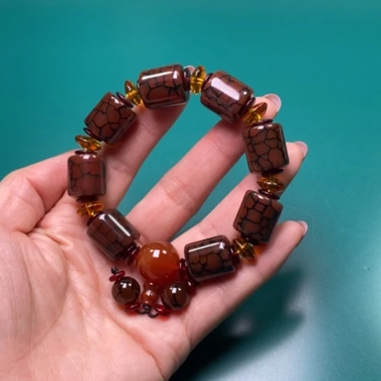 玛瑙/玉髓未镶嵌手链