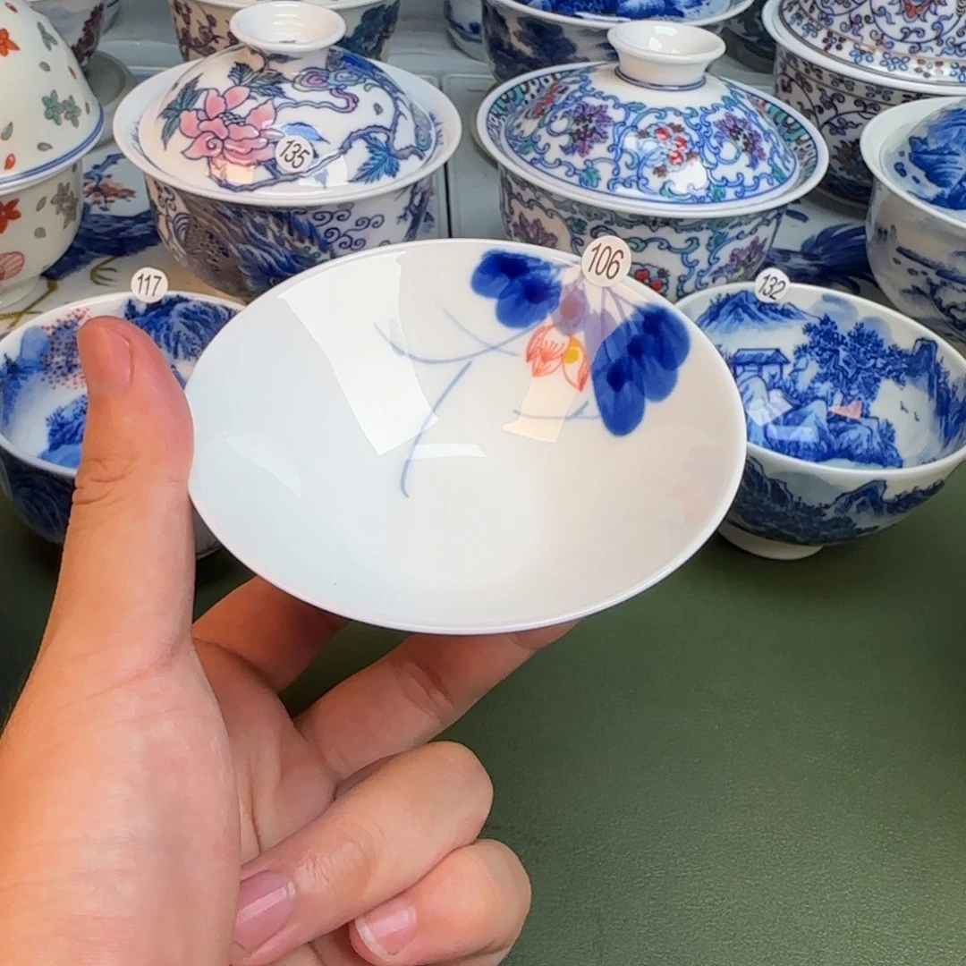 彦祖纯手工手绘茶具106
