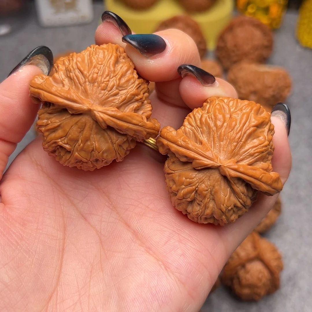 把件文玩核桃毕业精品精配白狮子43全品